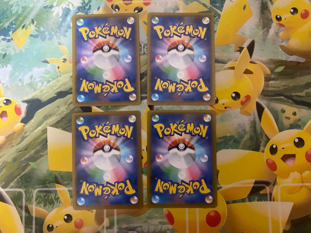 Pokémon Cards Boss's Orders (Giovanni) Cyrus 4-card set