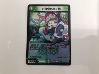 お目覚めメイ様