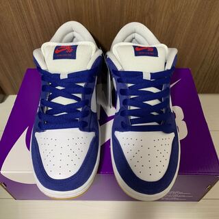 ナイキ SB ダンク ロー "ロサンゼルス ドジャース/ディープ ロイヤル ブルー" 27.5cm