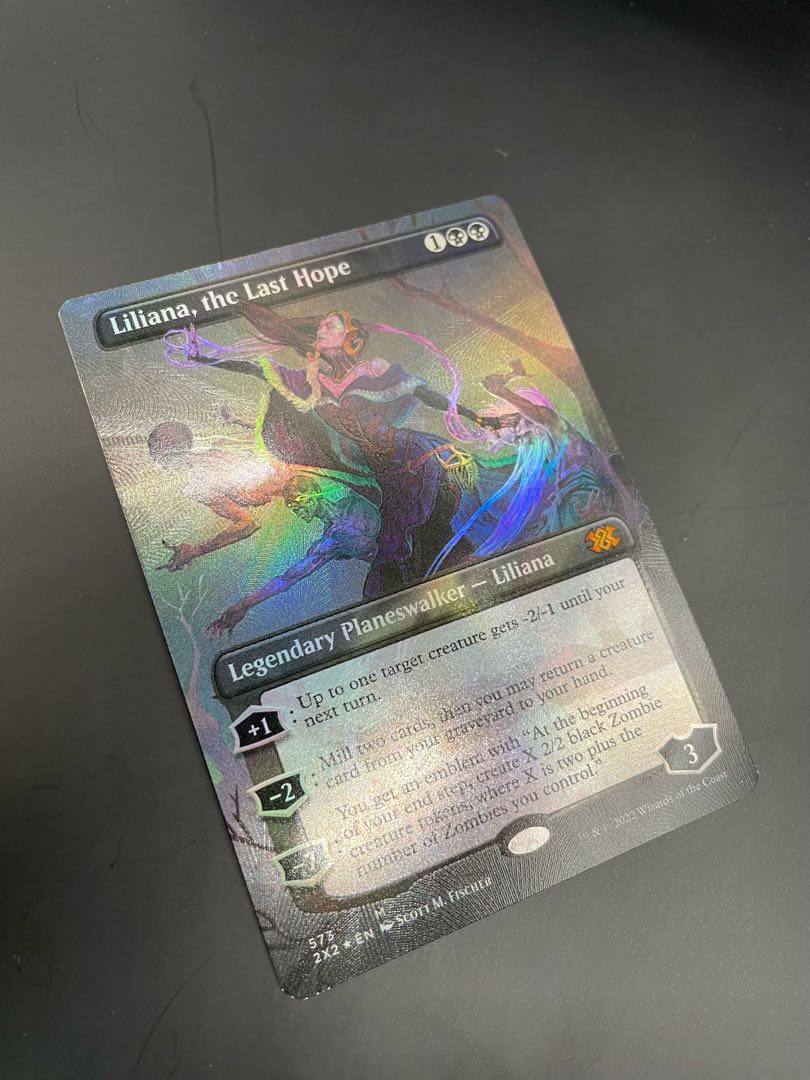 [English Teksture foil] Liliana, the Last Hope