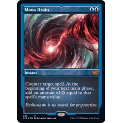 [EX+](Etching FOIL) Mana Drain/Mana Drain [English] [2X2