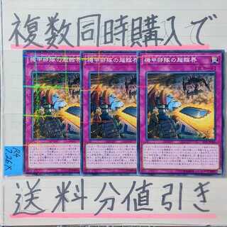 【複数同時購入で送料分値引き】機甲部隊の超臨界　NP×3枚