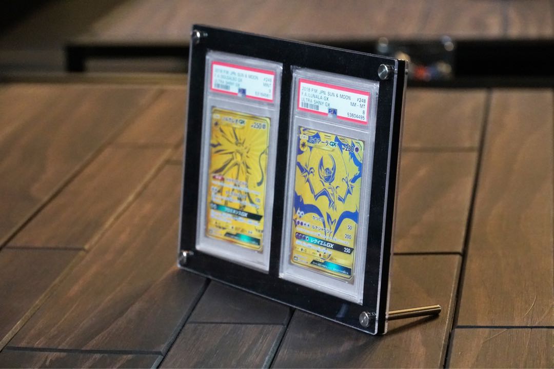 Acrylic frame for PSA appraisal case, 2-series, black color [UV cut 97%].