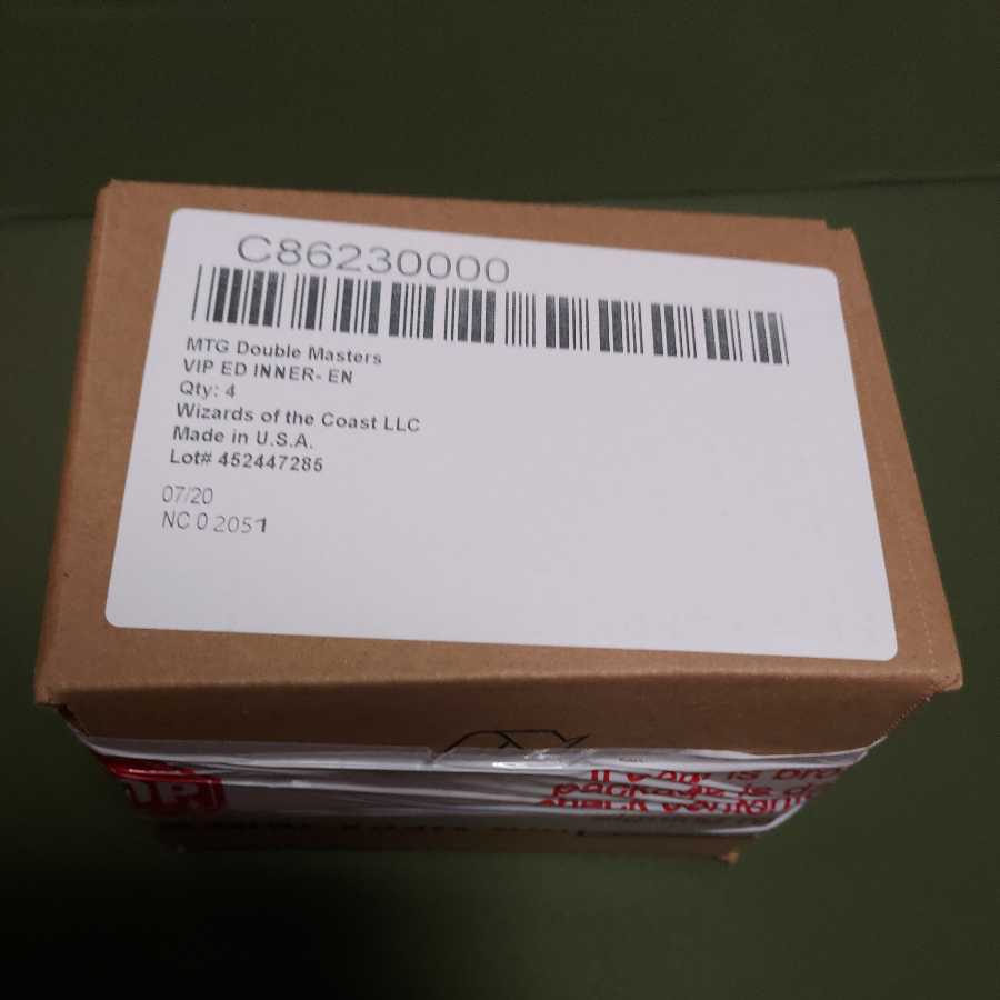 Double Masters VIP English 4 pcs.