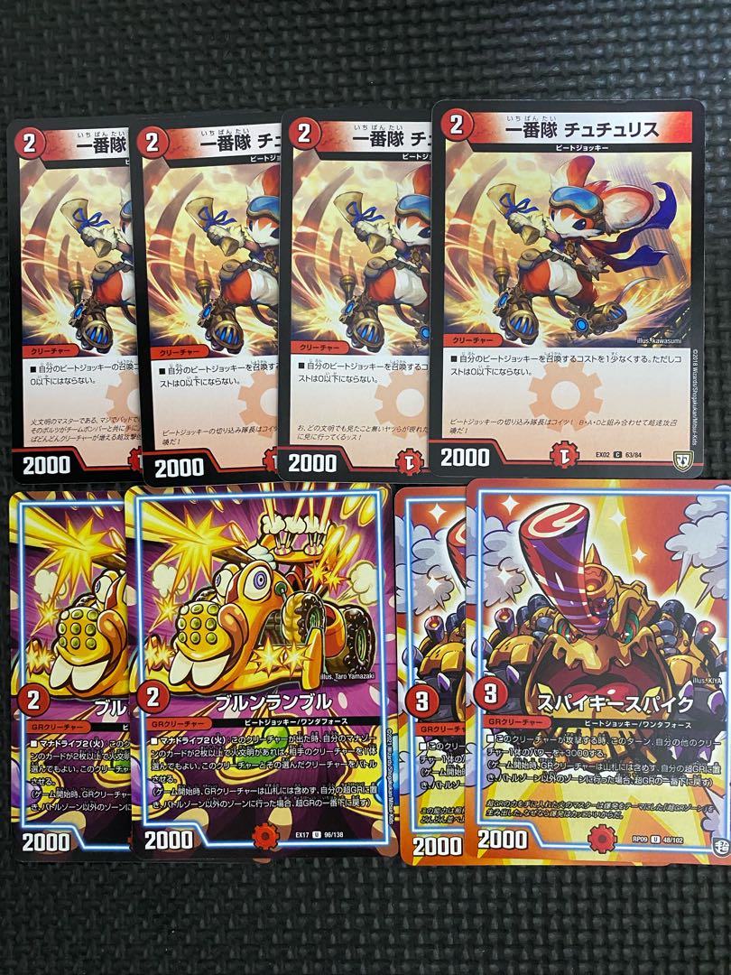 一番隊チュチュリス　セット 1枚