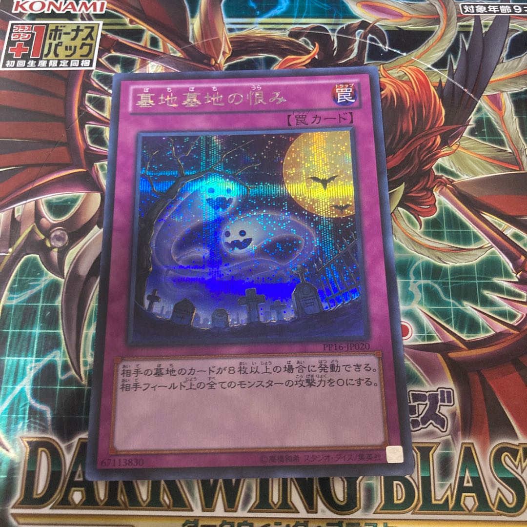 Yu-Gi-Oh! Ghost of a Grudge Secret Rare JP020