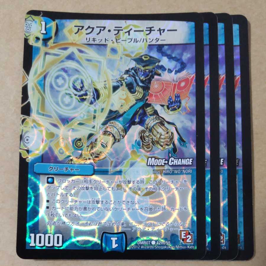 Aqua Teacher 4 sheets