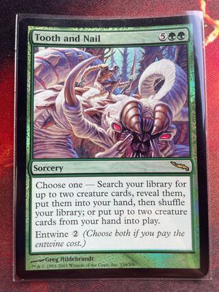 Tooth and Nail English foil MRD