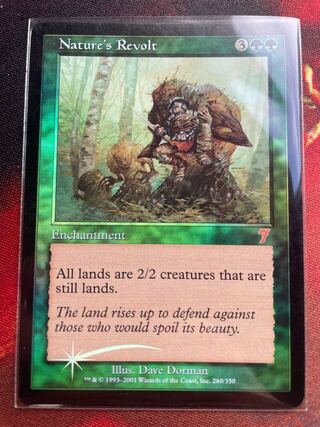 Nature's Revolt English foil 7th