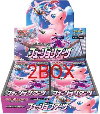 ポケモンカード　フュージョンアーツ　未開封シュリンク付き　2BOX