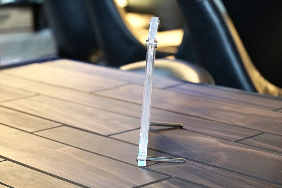 Three sets of acrylic frames for PSA appraisal case [UV cut 97%].