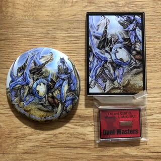 Bolmeteus Steel Dragon Can Badge Acrylic Stand