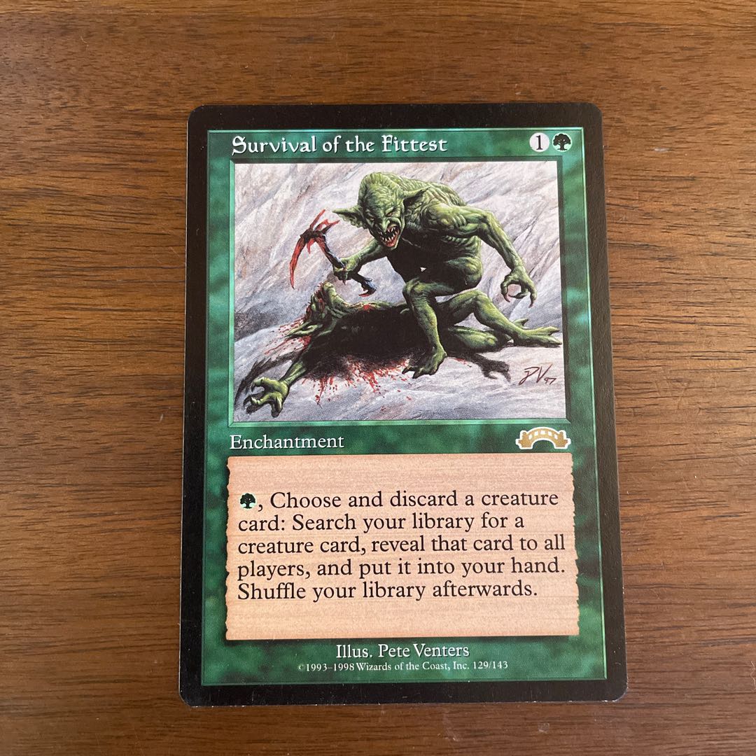 Survival of the Fittest Rare 129/143 1)