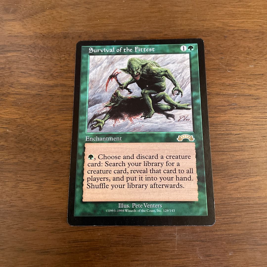 Survival of the Fittest Rare 129/143 ii.