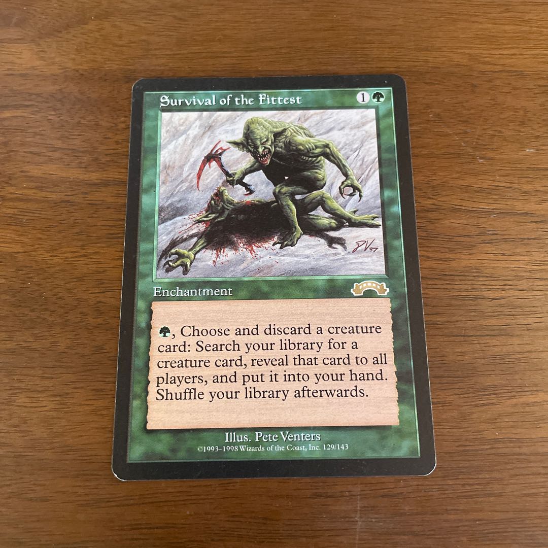 Survival of the Fittest Rare 129/143 ③.