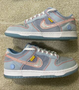 ユニオン × ナイキ ダンク ロー パスポートパック アルゴン/ハイパーロイヤル 27.5cm