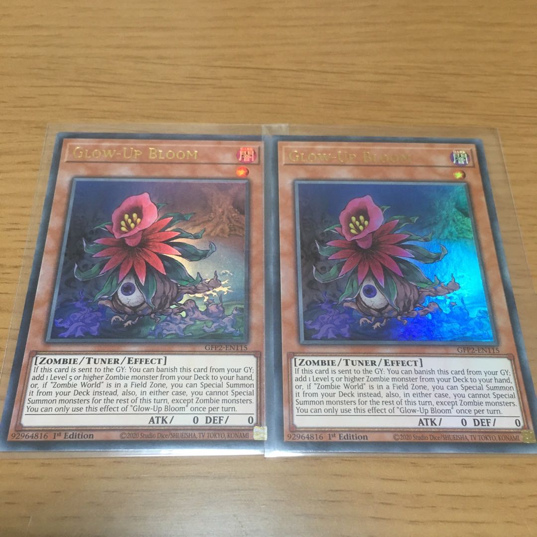 Glow-Up Bloom Zombie World Undated Deck Parts Set of 3