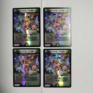 That rabbit is peculiar. VR 4-piece set