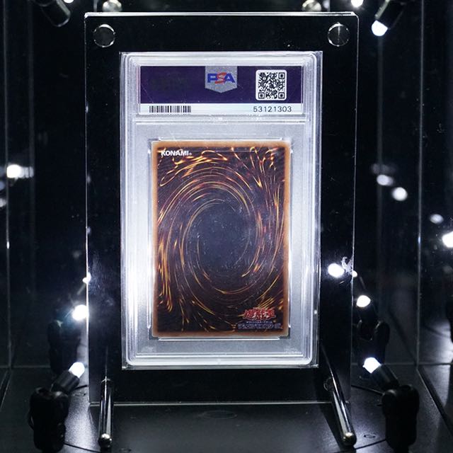 Black acrylic frame for PSA appraisal case [UV cut 97%].