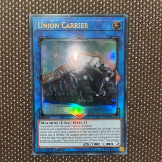 遊戯王　ユニオン・キャリアー　EU版(英語) ウルトラ　1st 1枚