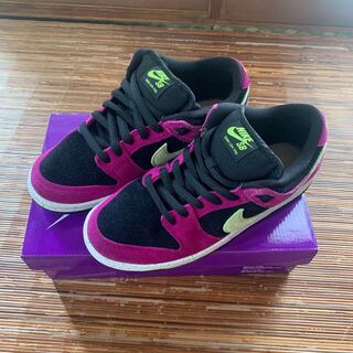 NIKE SB DUNK LOW "RED PLUM" 27cm