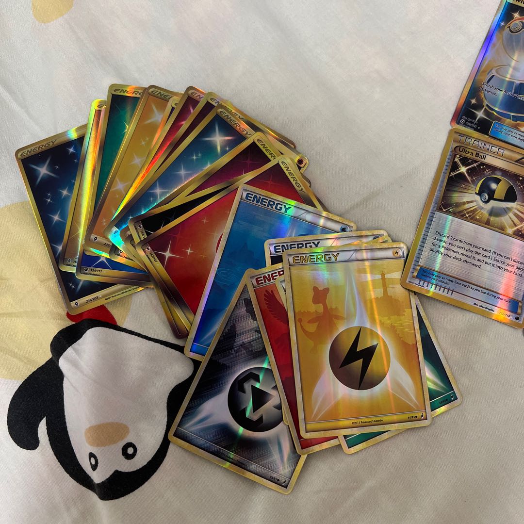 100 Pokémon cards in English