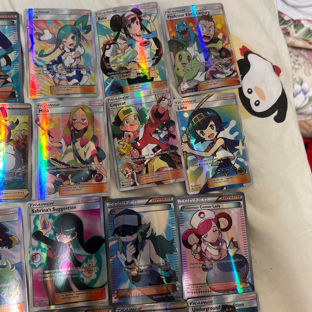 100 Pokémon cards in English