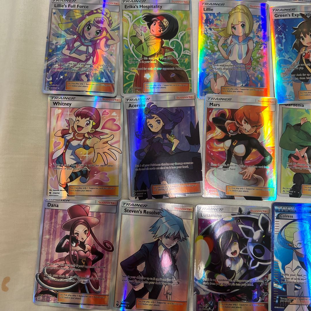 100 Pokémon cards in English