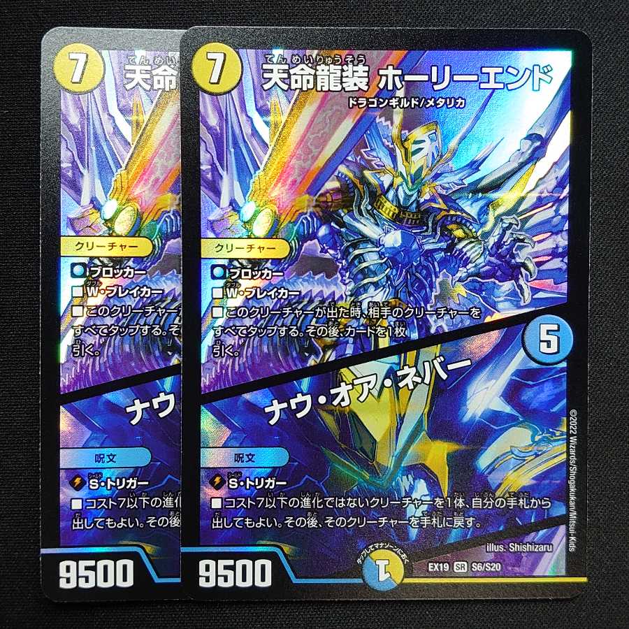 Tenmei Ryuzo Holy End/Now or Never 2 pieces