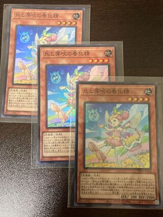 丘と芽吹の春化精 シークレットレア JP016