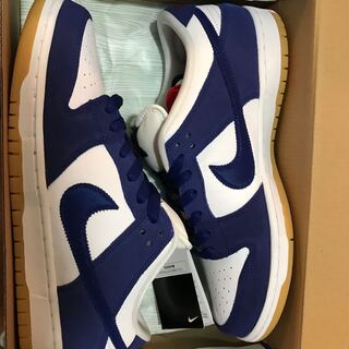 ナイキ SB ダンク ロー "ロサンゼルス ドジャース/ディープ ロイヤル ブルー" 29cm