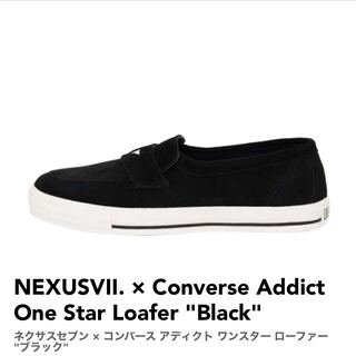 NEXUSVII. × Converse Addict One Star Loafer "Black" 26.5cm