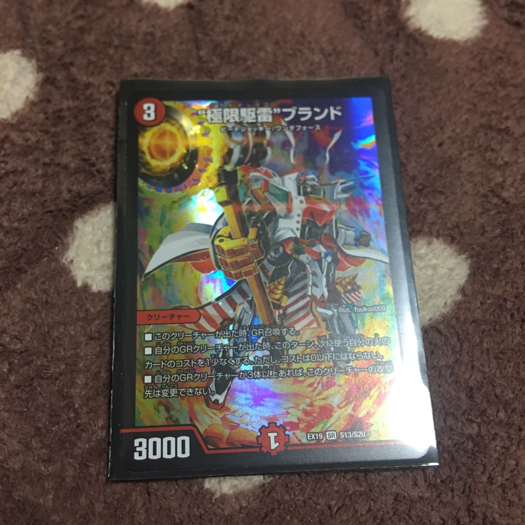 “極限駆雷”ブランド SR S11/S12 1枚