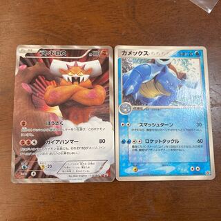 ポケモンカード　プロモ　ランドロス　カメックス