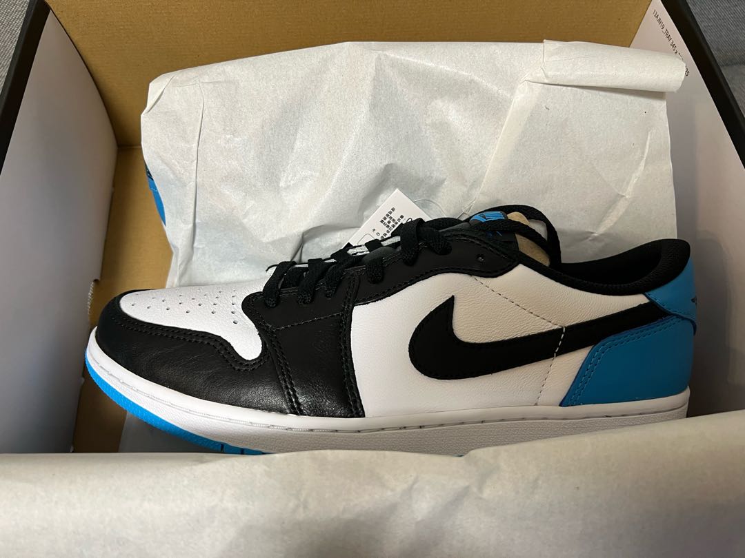 Nike Air Jordan 1 Low OG "Black and Dark 28.5cm