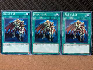 【ぽぽたん】遊戯王 8813 戦士の生還 3枚 ノーマル