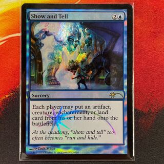 実物提示教育　show and tell 4枚セット MTG 実物提示教育 Show and Tell 4枚セット