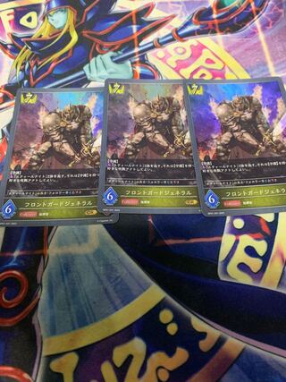 Front Guard General 3 cards 3枚