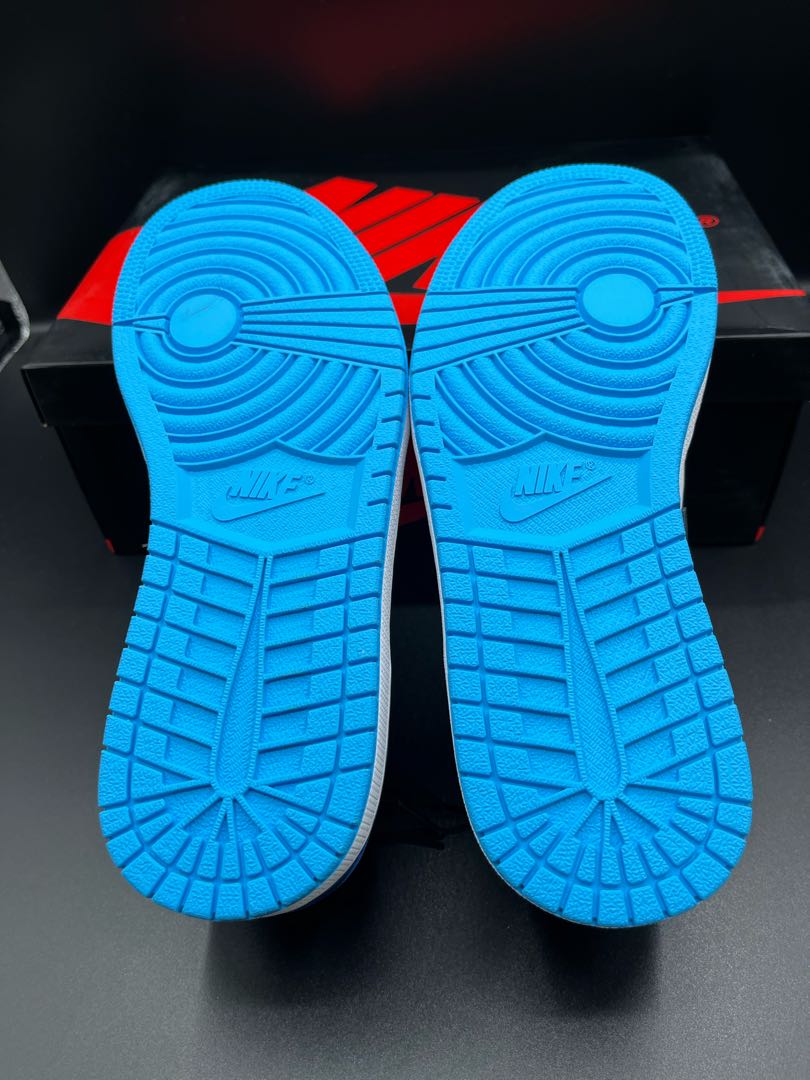 ナイキ エアジョーダン1 ロー OG "ブラック アンド ダークパウダーブルー/UNC" 27cm