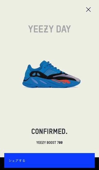 31cm adidas YEEZY Boost 700 "HI-RES Blue" アディダス イージーブースト700 "ハイレゾ ブルー" 31cm