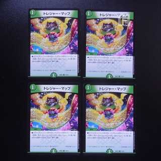 Treasure Map, set of 4 /Managed by MD0202