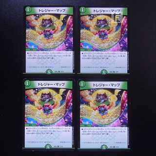 Treasure Map, set of 4 /Managed by MD0201