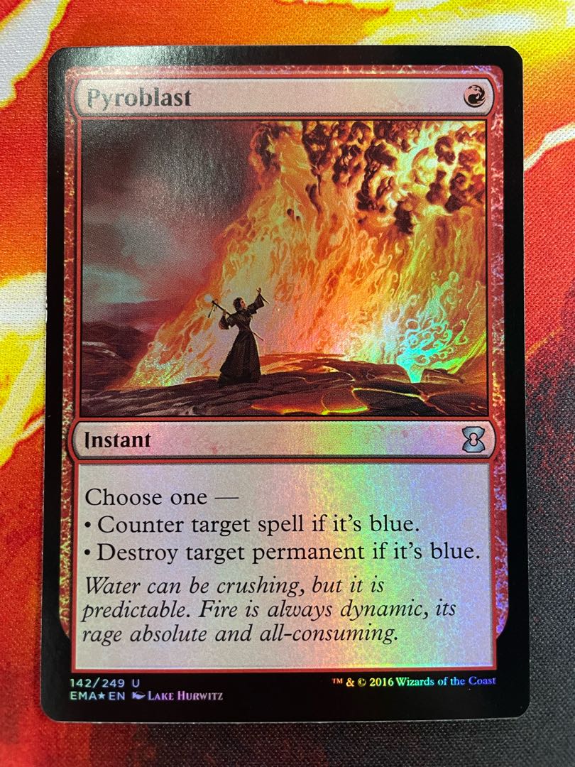 Pyroblast English foil EMA