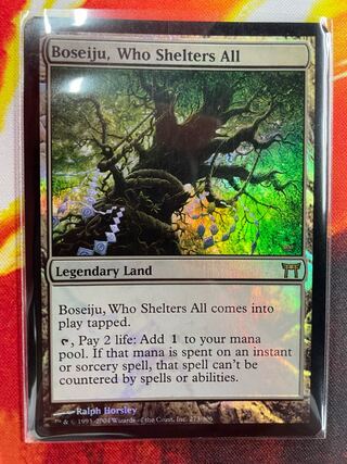 Boseiju, Who Shelters All English foil CHK