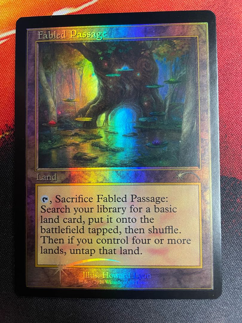 Fabled Passage English Old Frame FOIL up to 4 pieces