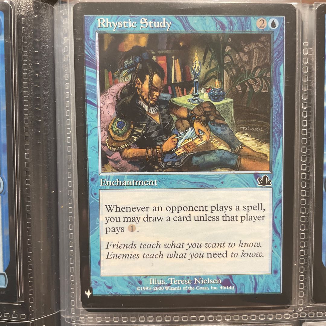 Rhystic Study Common 45/143 MysteryFlareon Edition