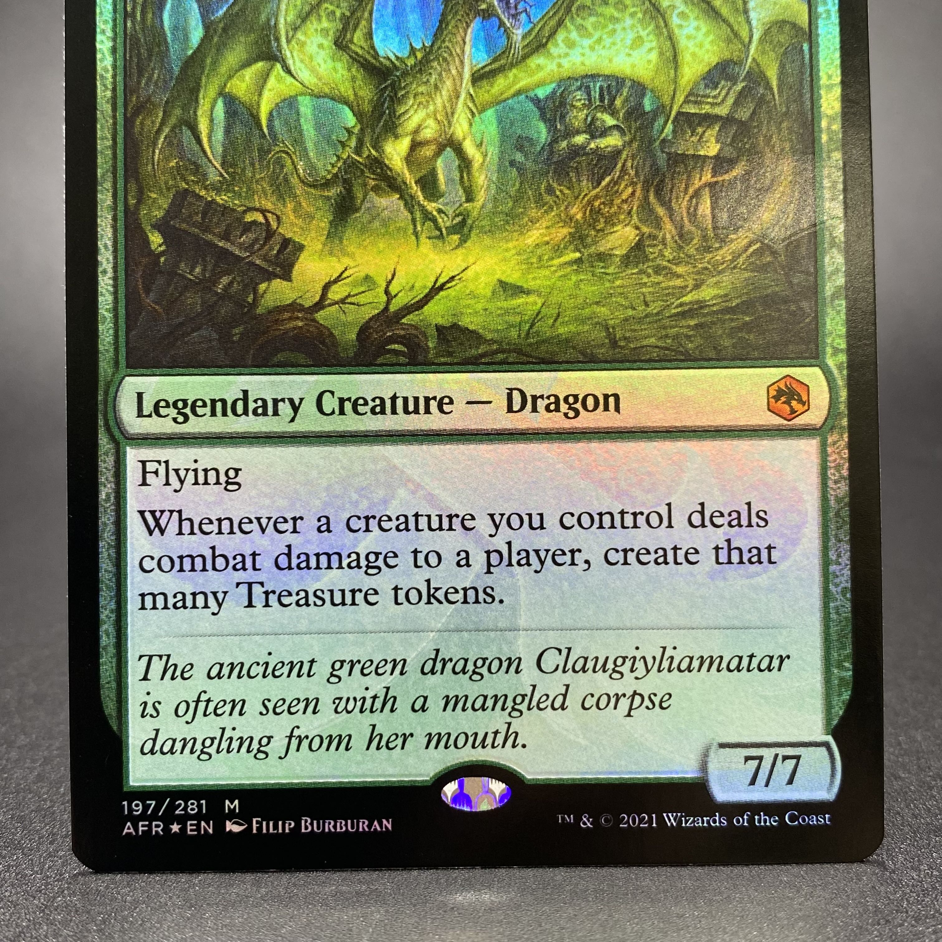 Old Gnawbone /年老いた骨齧り 197/281 AFR★EN foil アンパサンドカード