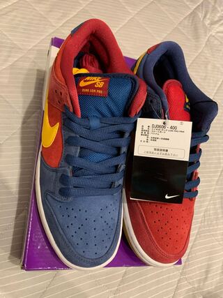 NIKE SB DUNK LOW "BARCELONA" 27cm