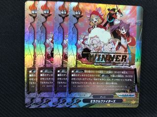 ☆バディファイト プロモ ミラクルファイターズ 4枚セット☆