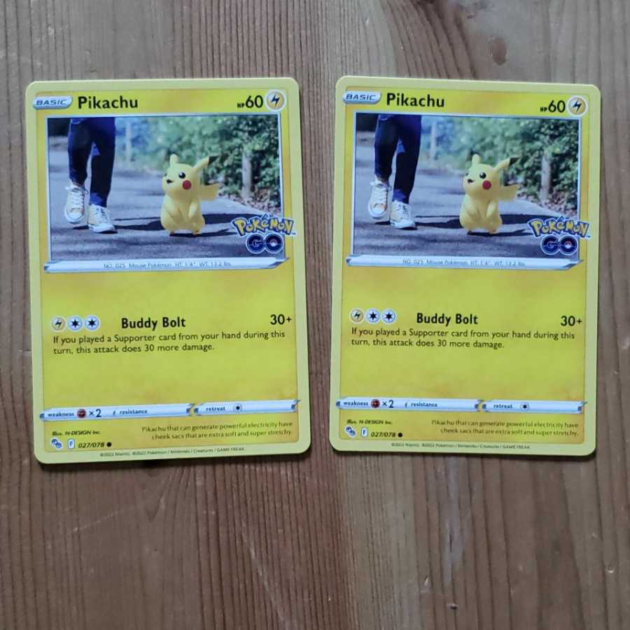 英語　ピカチュウ　ポケモンgo